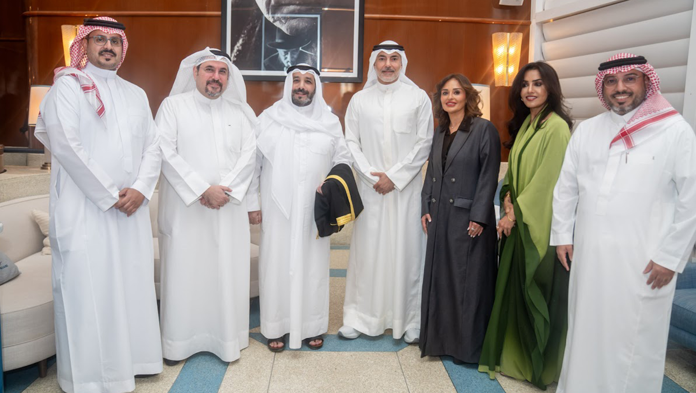 Saudi group photo