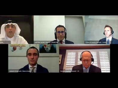 Screenshot from the webinar
